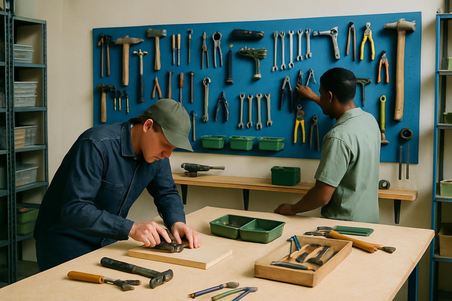Maintenance aisle